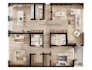 create a realistic floor plan with furniture and interior details