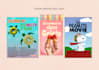 layout design for poster, pubmats