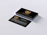 design a professional business card ready for print