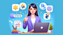 perform statistical data analysis using python, r studio, spss and stata