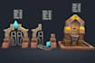 stylized, low poly models, game props or asset packs