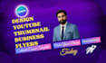 design youtube thumbnails and business flyers using canva templates