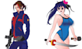 create line art and character design with all style