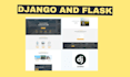 build stunning websites in python, django, flask, fastapi, mysql or mongodb
