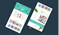 create a modern landing page uiux design in figma and adobe xd within 24 hours