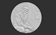 sculpt base relief, coin relief, medallion, and 3d model