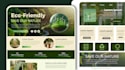 design a minimalist, modern eco friendly logo and brand identity