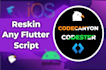 reskin redesign customize codecanyon android ios flutter app