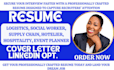 write professional logistics, social worker, hospitality, transportation resume