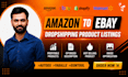 do amazon to ebay dropshipping top listings
