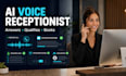 build ai voice receptionist, rag app, llm app, ai agent, and saas web app
