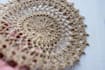 make a crochet doily, alison doily