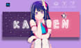 provide an editable canva twitch anime banners template