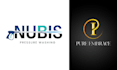 design an elegant premium logo with brand identity kit