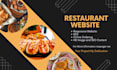 create a restaurant or catering website with online orders