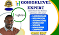 gohighlevel automation send email template landing page go high level a2p 10dlc
