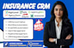 insurance agency CRM ezylnx agencybloc agencyzoom gohighlevel CRM automation