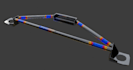 create you a 3d car part for game