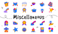 design a custom hand drawn doodle art icon set