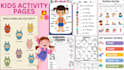 create kids games and activity pages and education al digital products