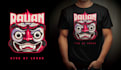 create a graphic tshirt or streetwear design