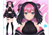 draw custom 2d vtuber model, vtuber commission for live2d and anime model