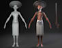 sculpt and modeling stylized 3d character
