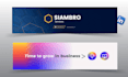 design professional linkedin banner, header, cover