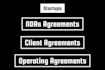 write startup contracts and agreements, power up your startup