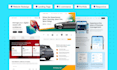 design figma website, UI, UX, and landing page