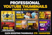 custom youtube thumbnails that boost CTR  channel growth