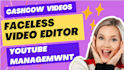 do faceless youtube videos editing