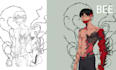do digital art character illustration character design