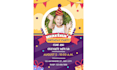 create  editable birthday invitation using canva