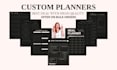 create custom printable planners, journals, for etsy and kdp
