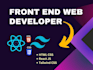 develop modern full stack next js and react web applications