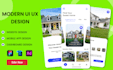 do modern ui ux design for website ui ux and mobile app ui ux