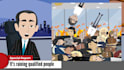 create a 2d cartoon explainer video