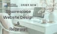 design professional business website, squarespace redesign