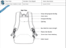 do technical file for backpack, hiking bags mockup designs