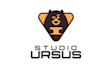 game studio bear logo design