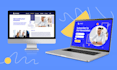 create a landing page in HTML and CSS