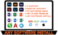 install any software, fix,on your pc windows 10,11