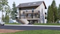 design 3d model and render tiny house, villa and coffee shop