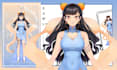design and rig your avatar model vtuber live2d in anime style
