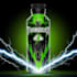 create beverage label design for energy or soft drink