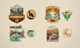 create retro vintage t shirt design for your brand
