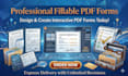 create fillable PDF form with automation and adobe acrobat