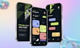 design stunning portfolio website uiux, ios app ui 3d mockup prototype