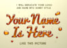 photoshop text effect for honey style